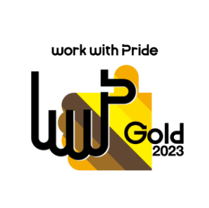 work with Pride ロゴ